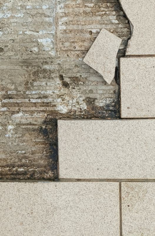 Broken Tile Replacement detail