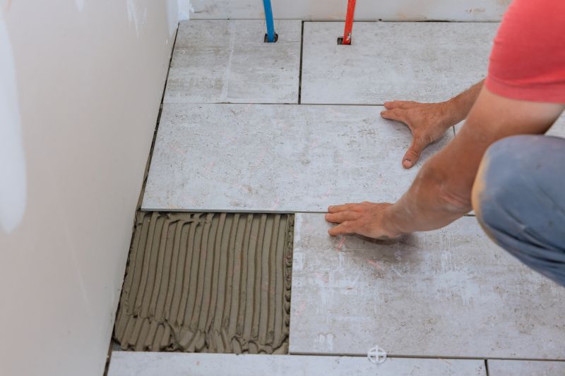 Large Format Tile Installation